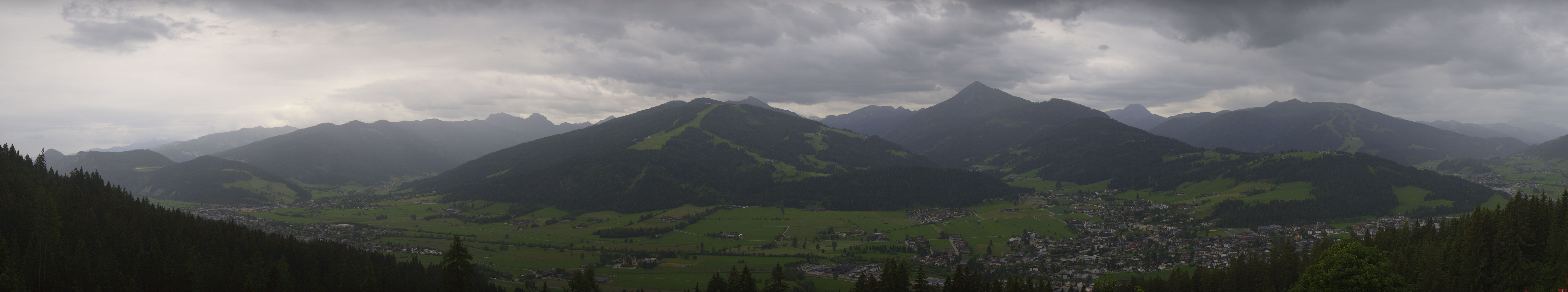 Archiv Foto Webcam Berggasthof Habersattgut: Panoramablick Altenmarkt