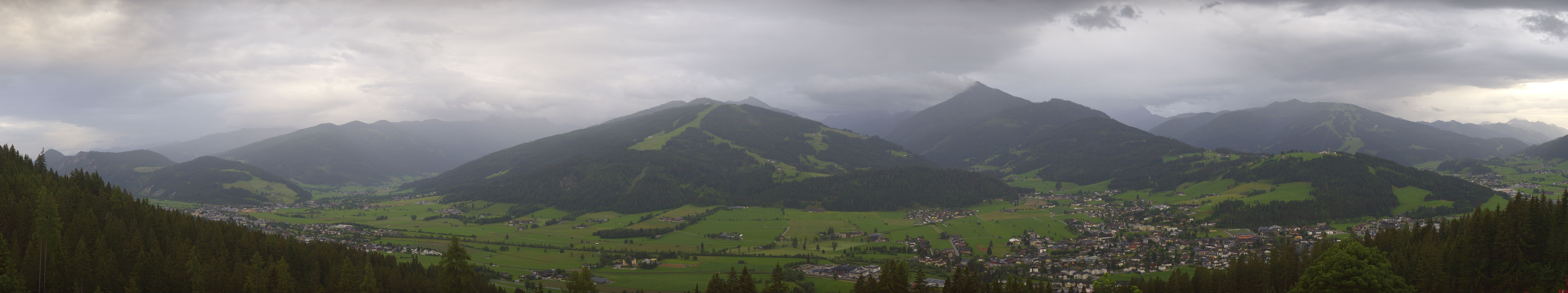 Archiv Foto Webcam Berggasthof Habersattgut: Panoramablick Altenmarkt