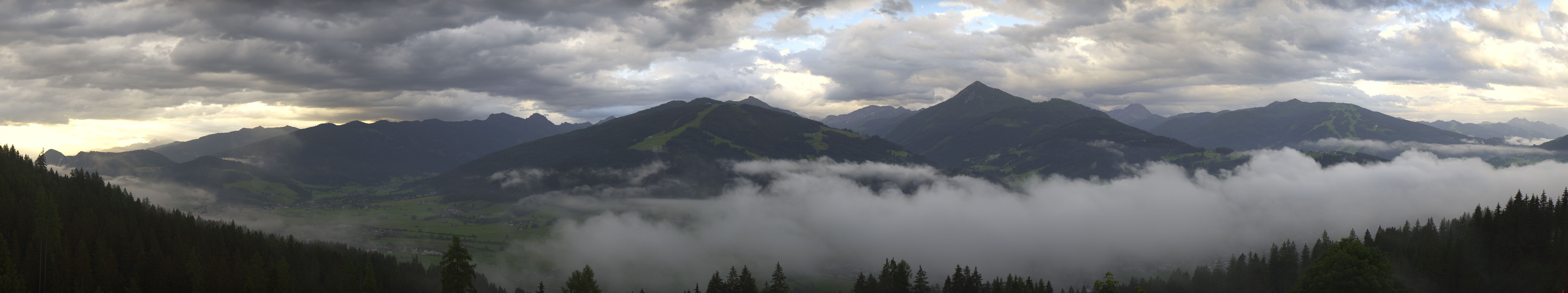 Archiv Foto Webcam Berggasthof Habersattgut: Panoramablick Altenmarkt