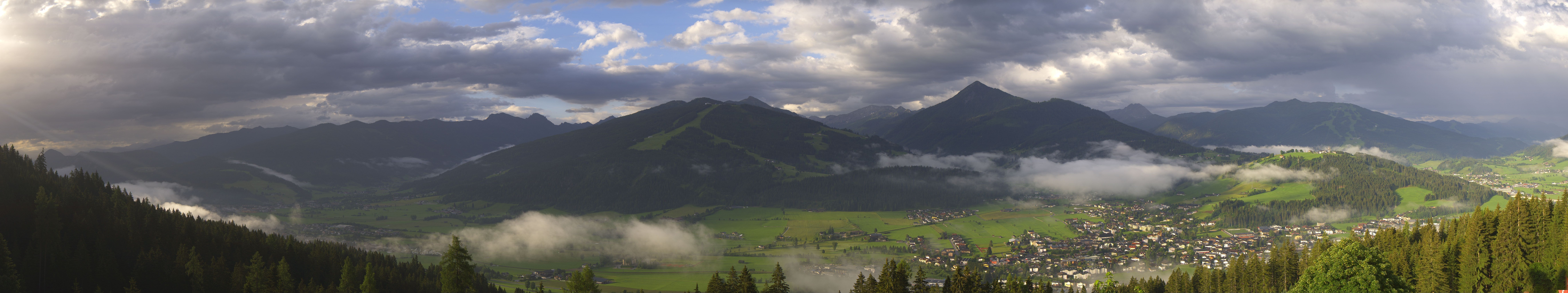 Archiv Foto Webcam Berggasthof Habersattgut: Panoramablick Altenmarkt