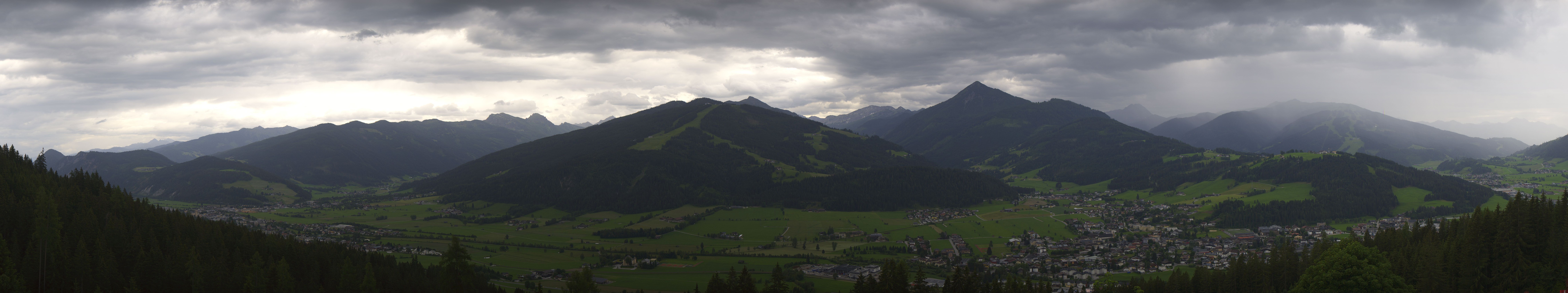 Archiv Foto Webcam Berggasthof Habersattgut: Panoramablick Altenmarkt