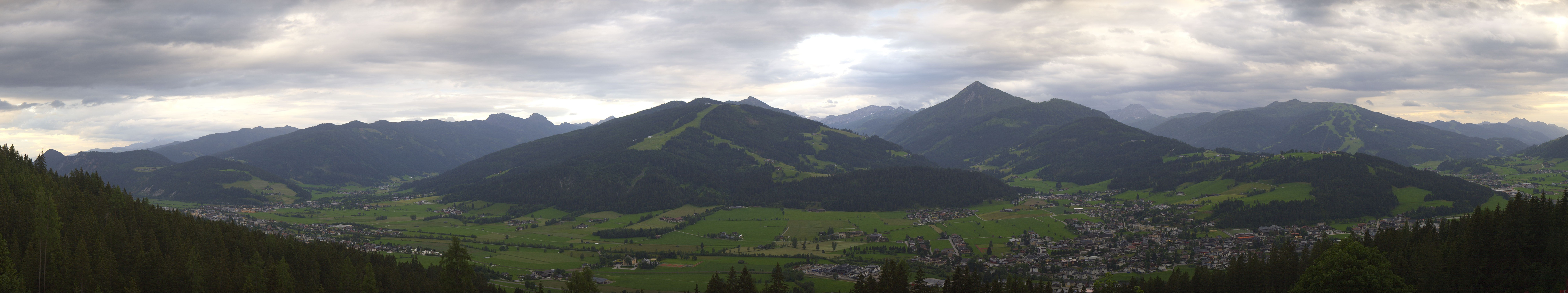Archiv Foto Webcam Berggasthof Habersattgut: Panoramablick Altenmarkt