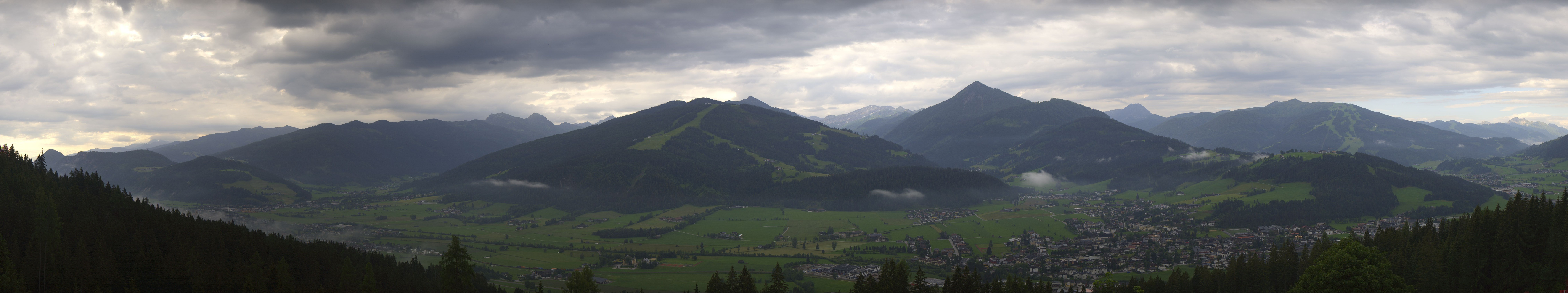 Archiv Foto Webcam Berggasthof Habersattgut: Panoramablick Altenmarkt