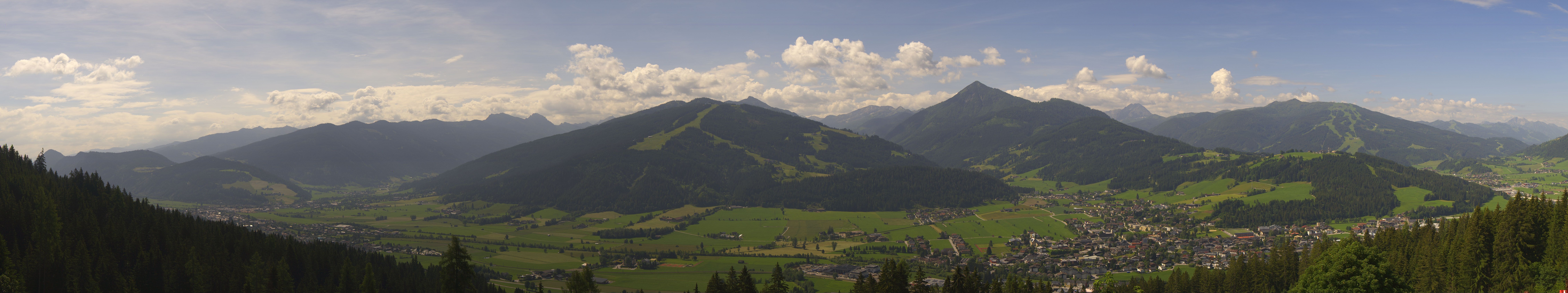 Archiv Foto Webcam Berggasthof Habersattgut: Panoramablick Altenmarkt