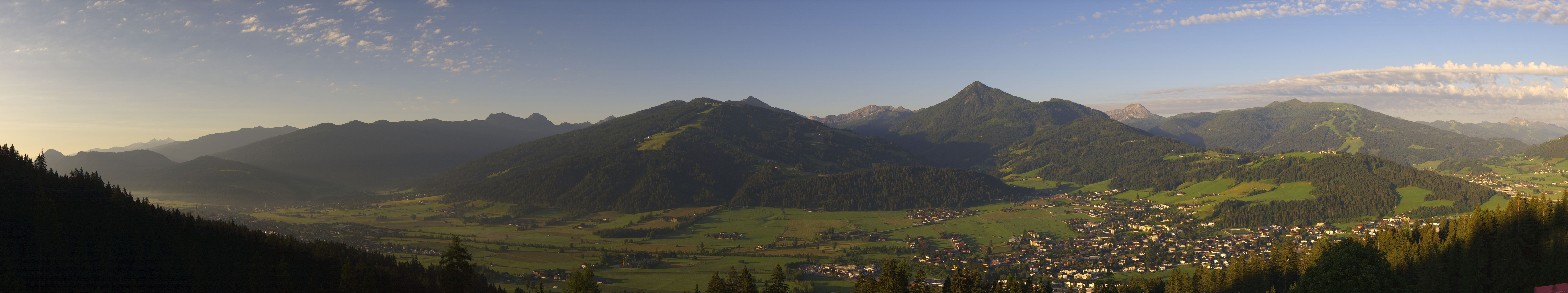 Archived image Webcam Enjoy the view from the 'Berggasthof Habersattgut' into the Enns valley