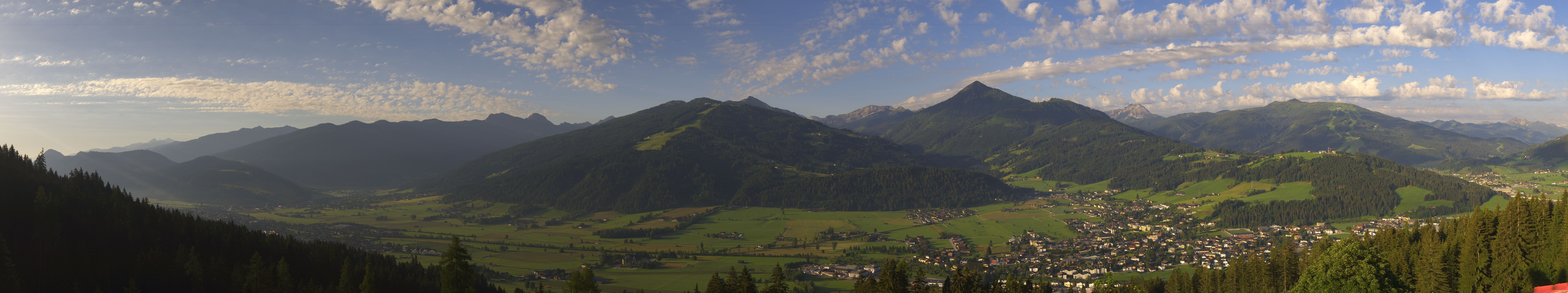 Archiv Foto Webcam Berggasthof Habersattgut: Panoramablick Altenmarkt