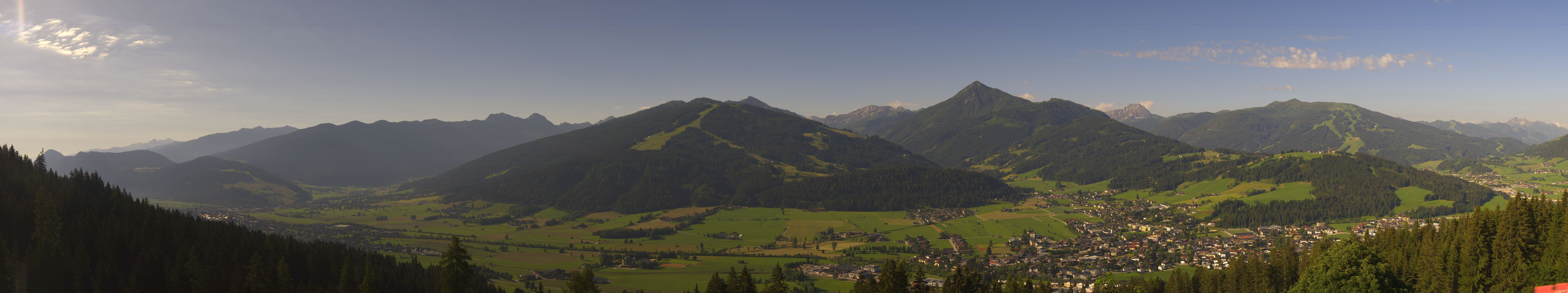 Archiv Foto Webcam Berggasthof Habersattgut: Panoramablick Altenmarkt