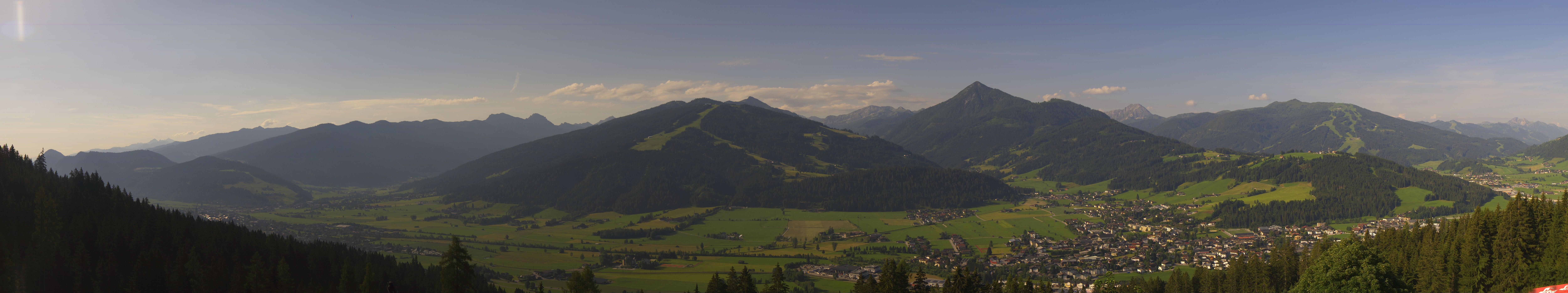 Archiv Foto Webcam Berggasthof Habersattgut: Panoramablick Altenmarkt