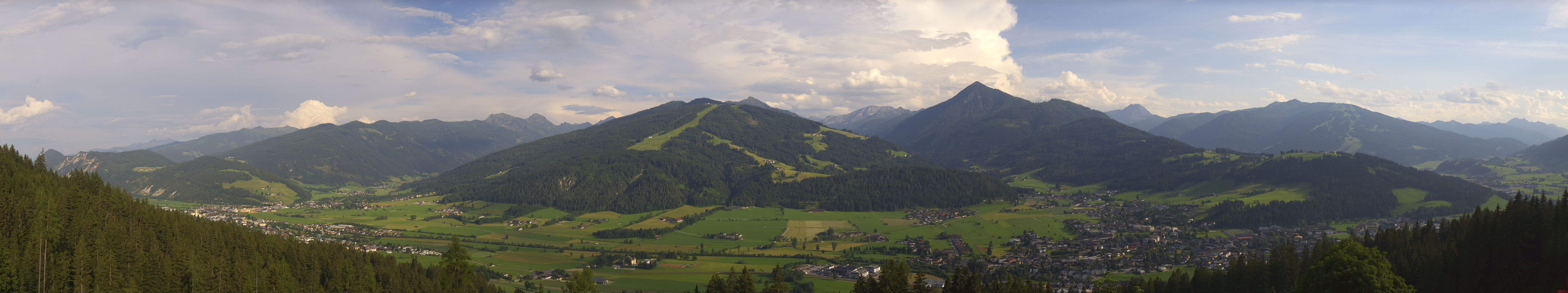 Archiv Foto Webcam Berggasthof Habersattgut: Panoramablick Altenmarkt