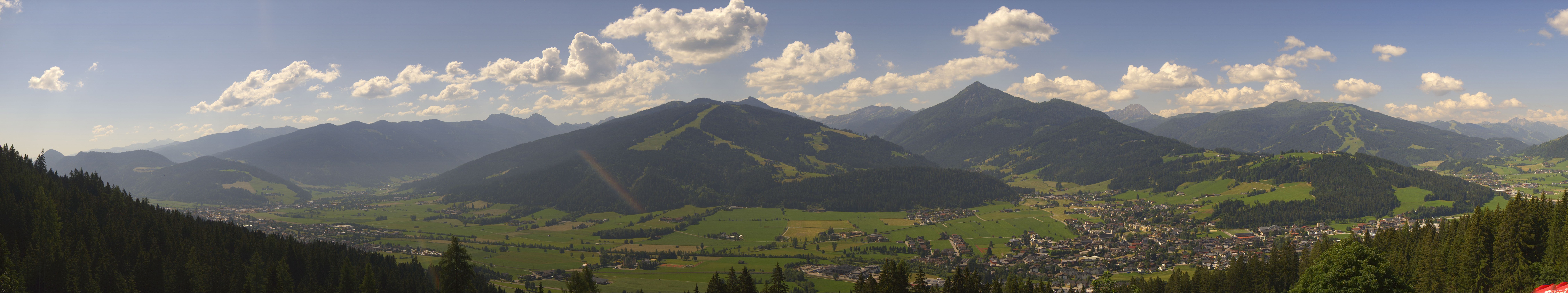 Archiv Foto Webcam Berggasthof Habersattgut: Panoramablick Altenmarkt