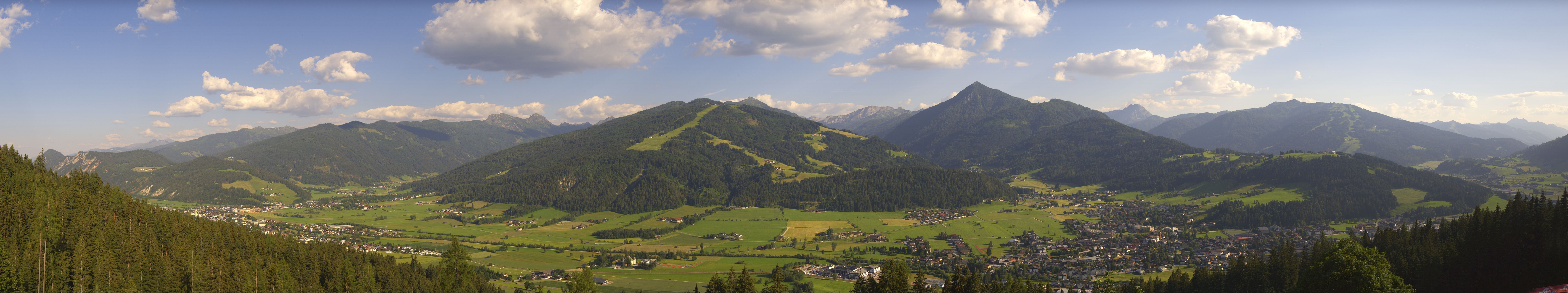 Archiv Foto Webcam Berggasthof Habersattgut: Panoramablick Altenmarkt