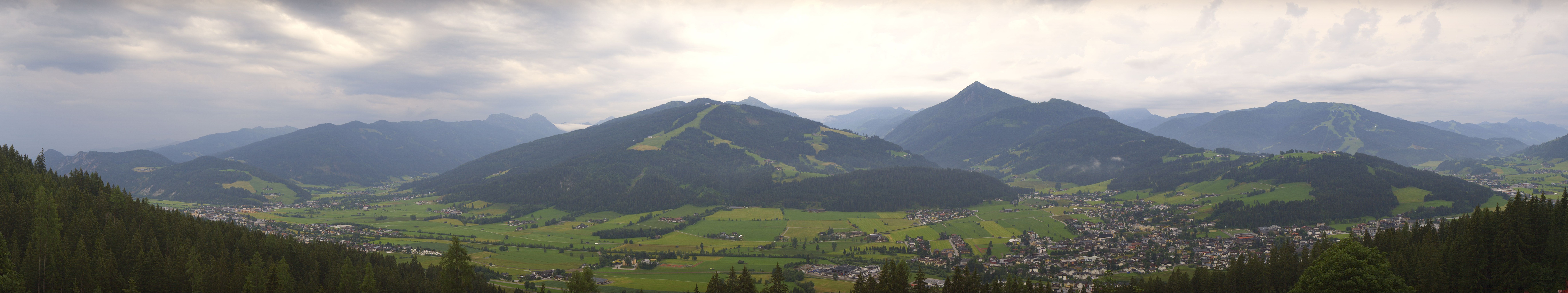 Archived image Webcam Enjoy the view from the 'Berggasthof Habersattgut' into the Enns valley