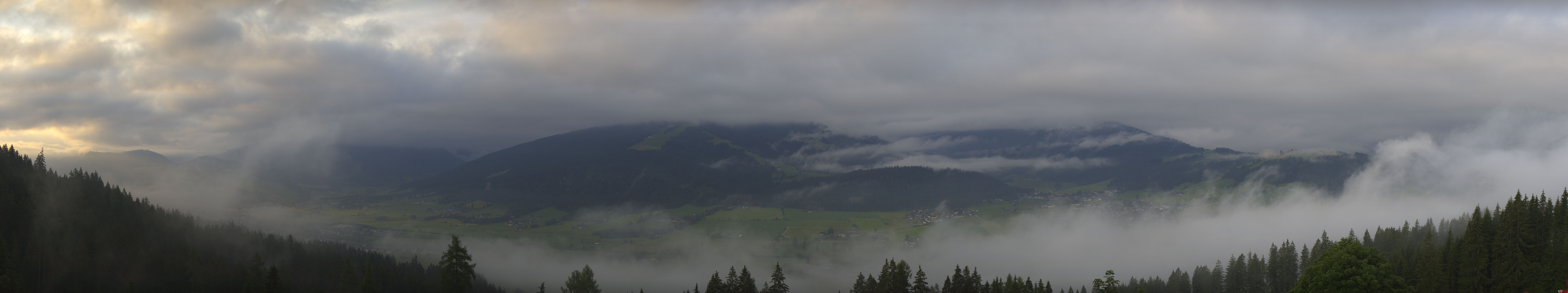 Archived image Webcam Enjoy the view from the 'Berggasthof Habersattgut' into the Enns valley