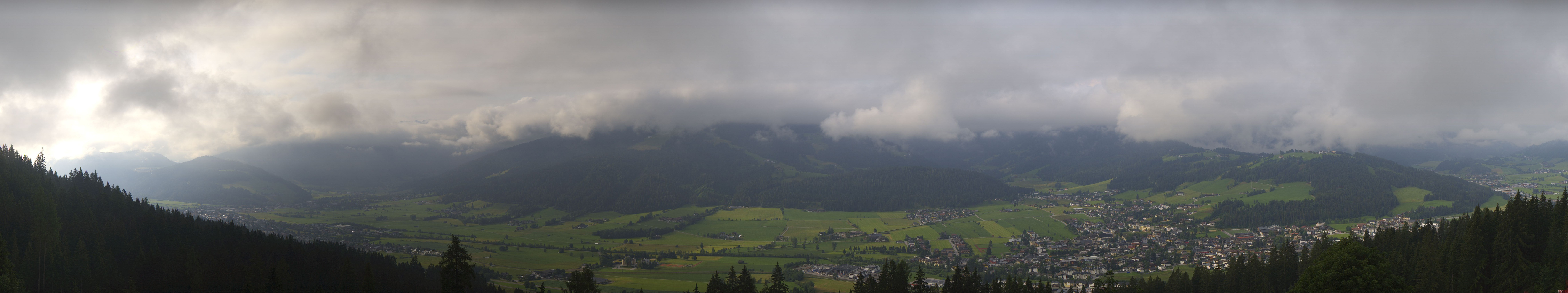 Archived image Webcam Enjoy the view from the 'Berggasthof Habersattgut' into the Enns valley