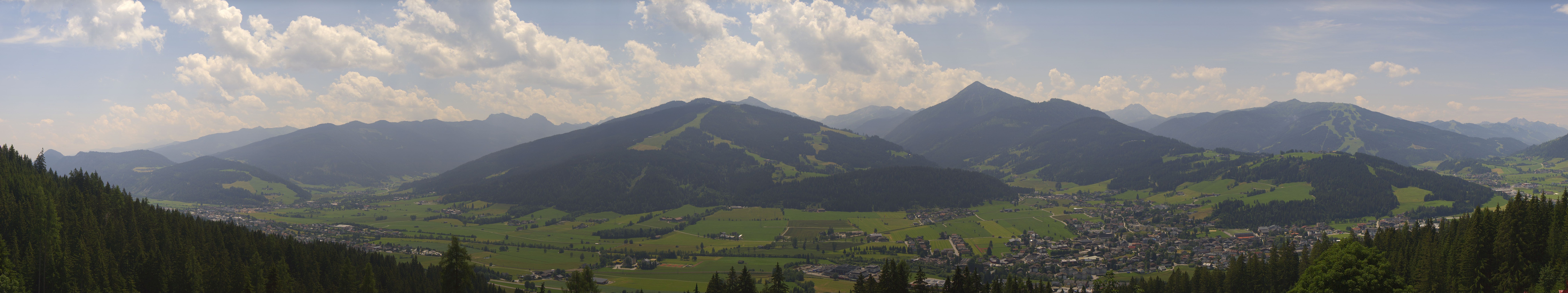 Archiv Foto Webcam Berggasthof Habersattgut: Panoramablick Altenmarkt