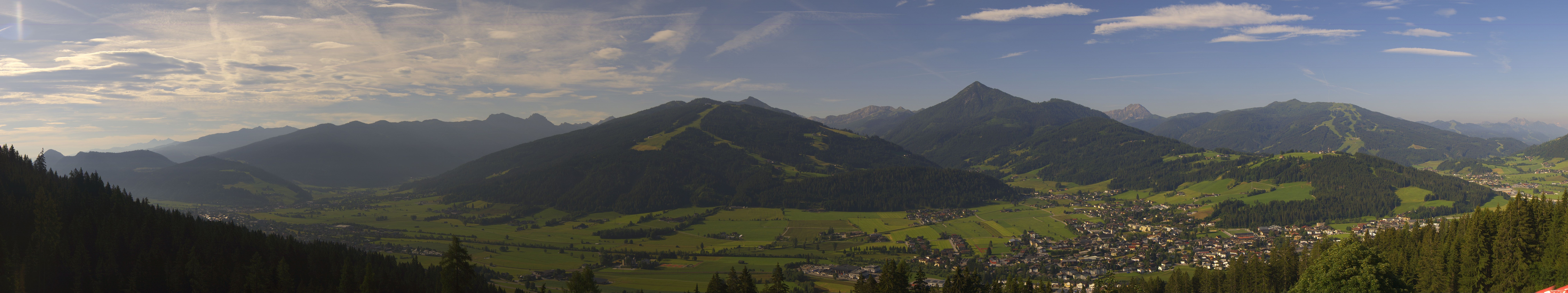 Archiv Foto Webcam Berggasthof Habersattgut: Panoramablick Altenmarkt