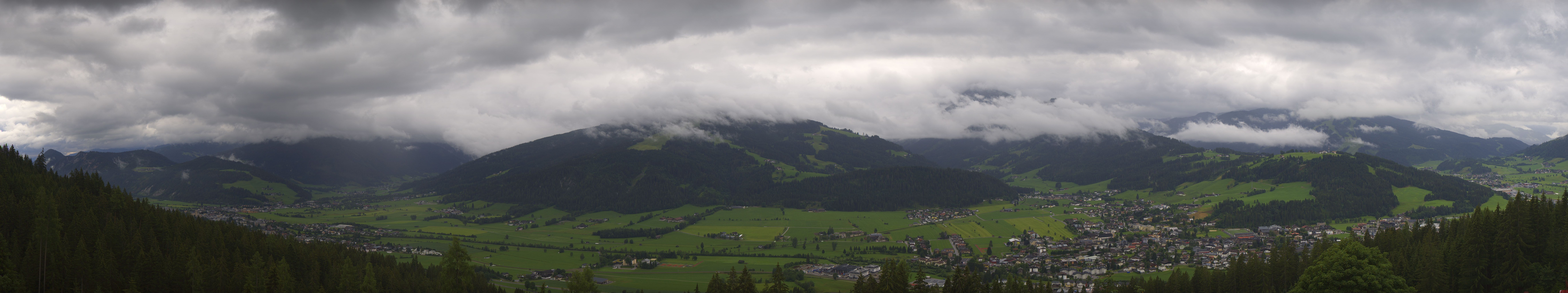 Archiv Foto Webcam Berggasthof Habersattgut: Panoramablick Altenmarkt