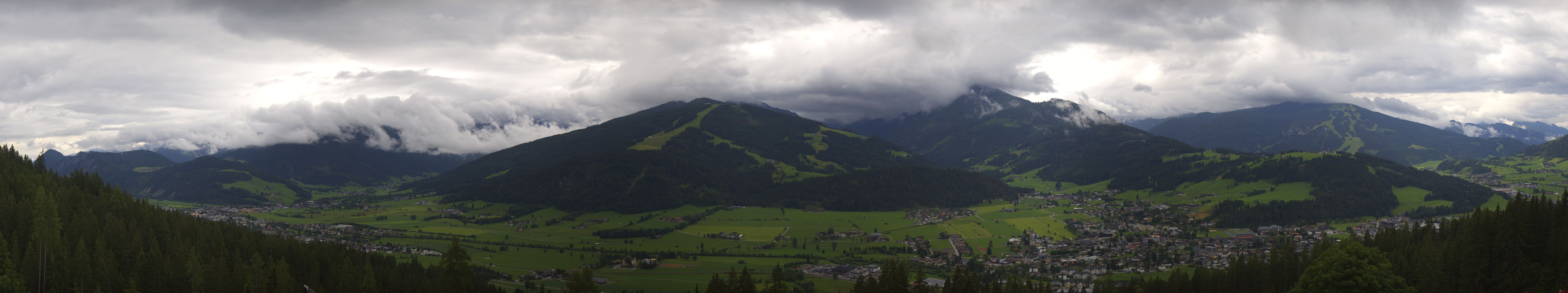 Archiv Foto Webcam Berggasthof Habersattgut: Panoramablick Altenmarkt