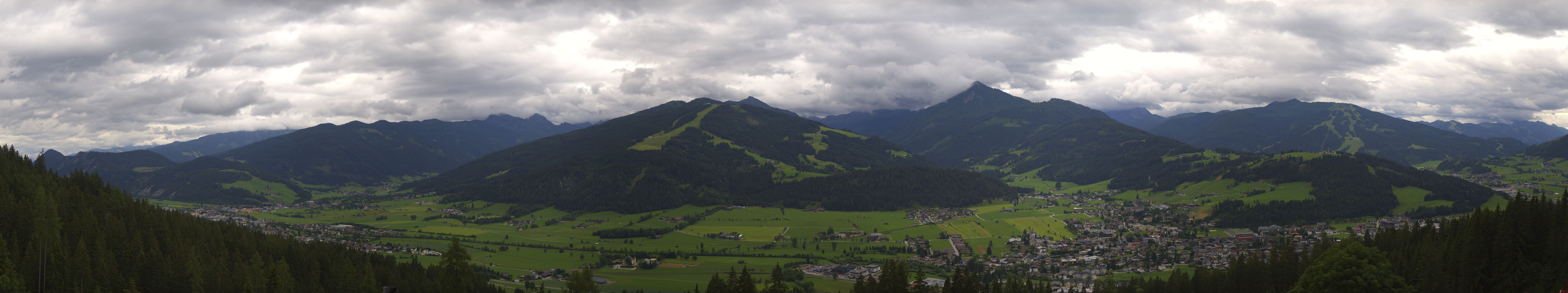 Archiv Foto Webcam Berggasthof Habersattgut: Panoramablick Altenmarkt