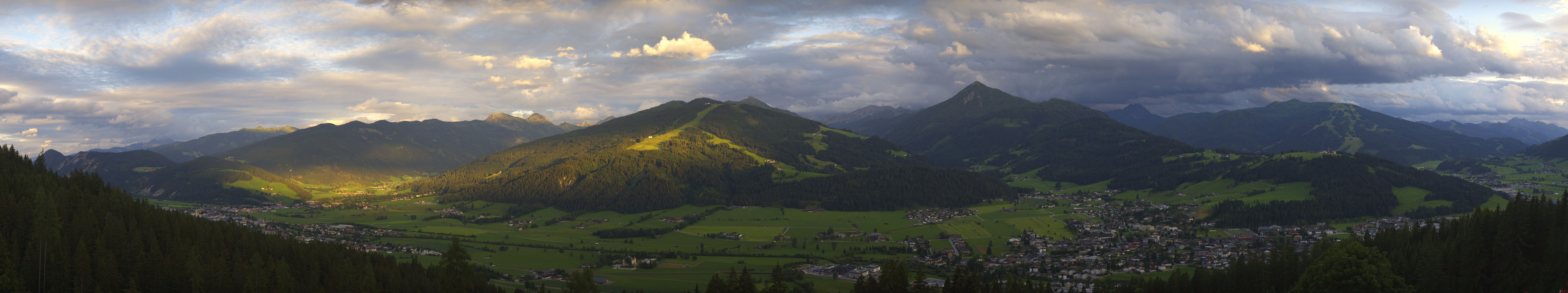 Archiv Foto Webcam Berggasthof Habersattgut: Panoramablick Altenmarkt
