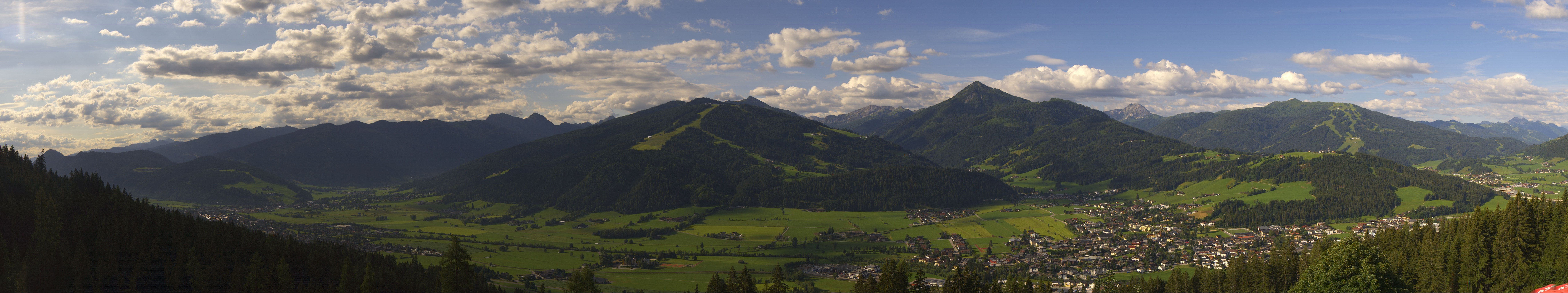 Archiv Foto Webcam Berggasthof Habersattgut: Panoramablick Altenmarkt