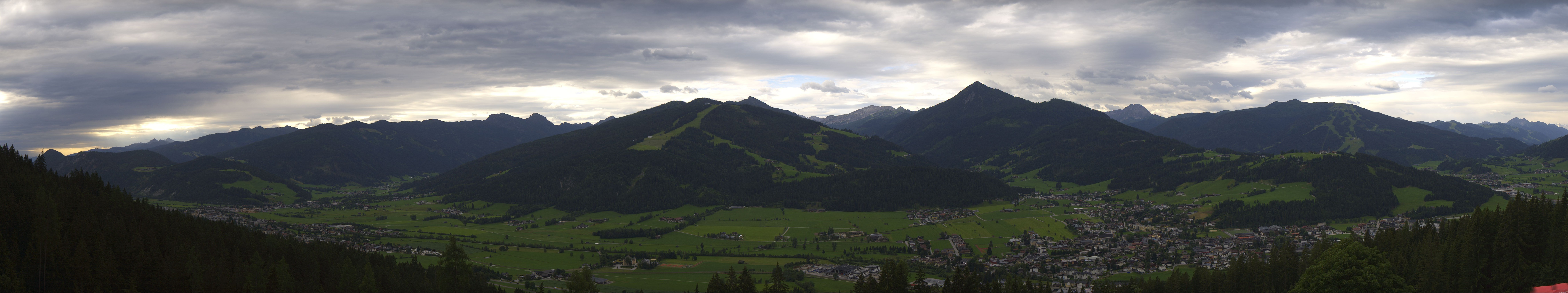 Archiv Foto Webcam Berggasthof Habersattgut: Panoramablick Altenmarkt