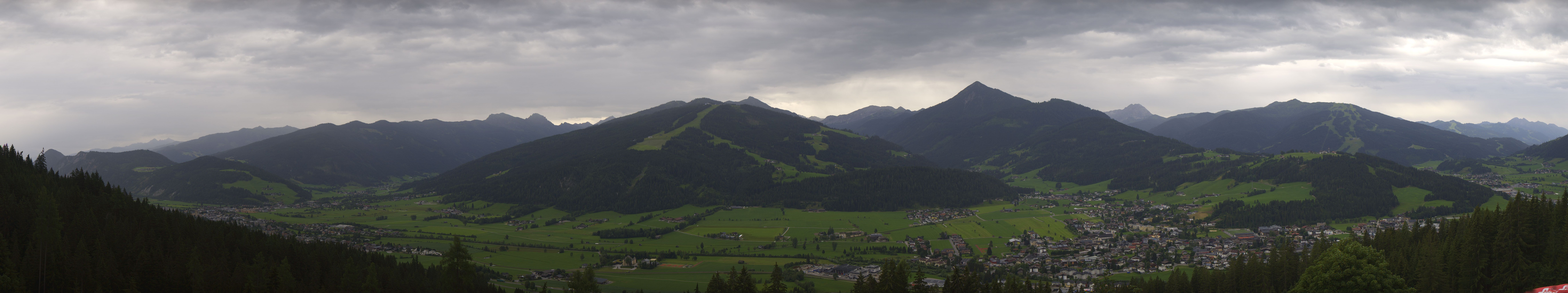 Archiv Foto Webcam Berggasthof Habersattgut: Panoramablick Altenmarkt