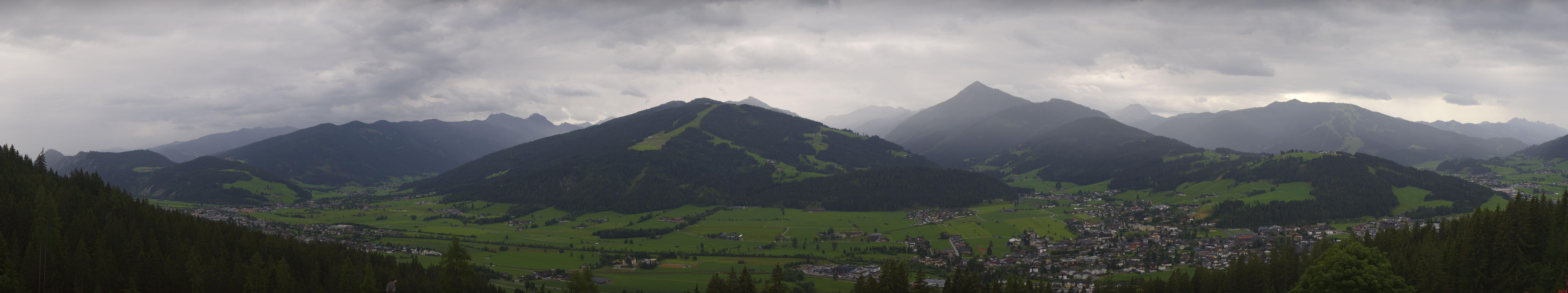 Archiv Foto Webcam Berggasthof Habersattgut: Panoramablick Altenmarkt