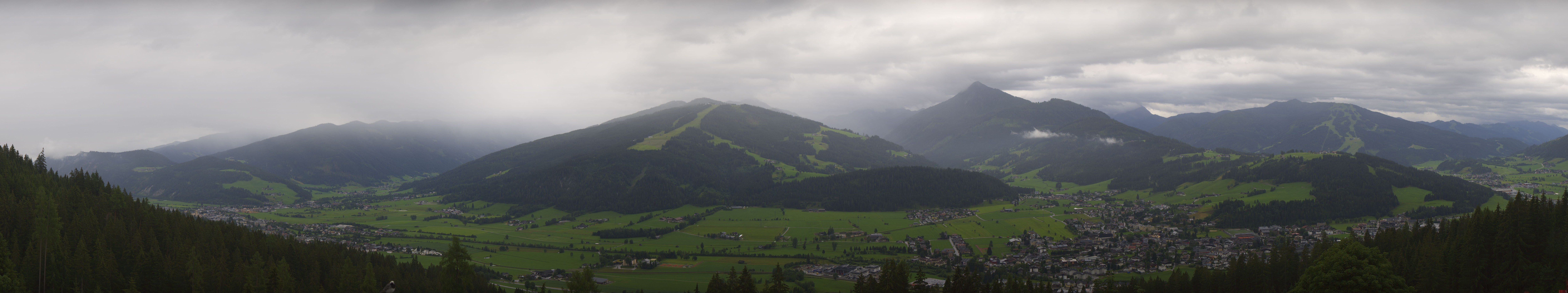 Archiv Foto Webcam Berggasthof Habersattgut: Panoramablick Altenmarkt