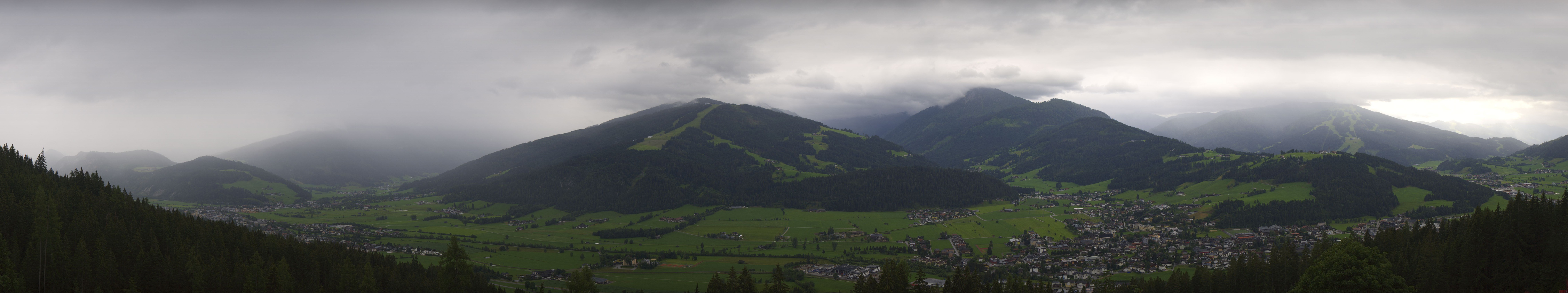 Archiv Foto Webcam Berggasthof Habersattgut: Panoramablick Altenmarkt