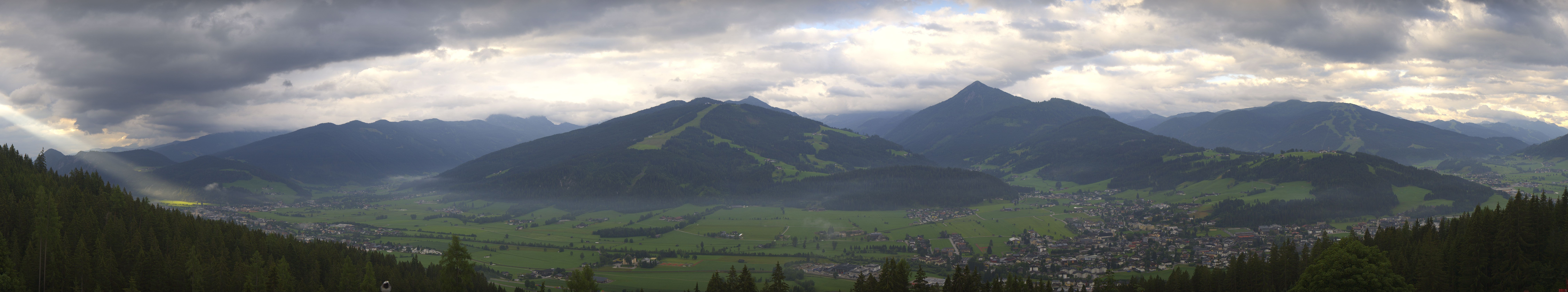 Archiv Foto Webcam Berggasthof Habersattgut: Panoramablick Altenmarkt