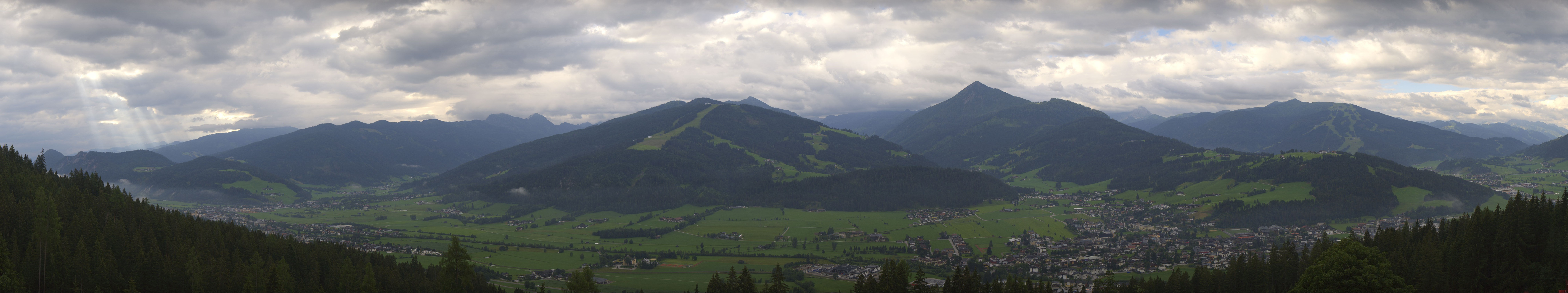 Archiv Foto Webcam Berggasthof Habersattgut: Panoramablick Altenmarkt