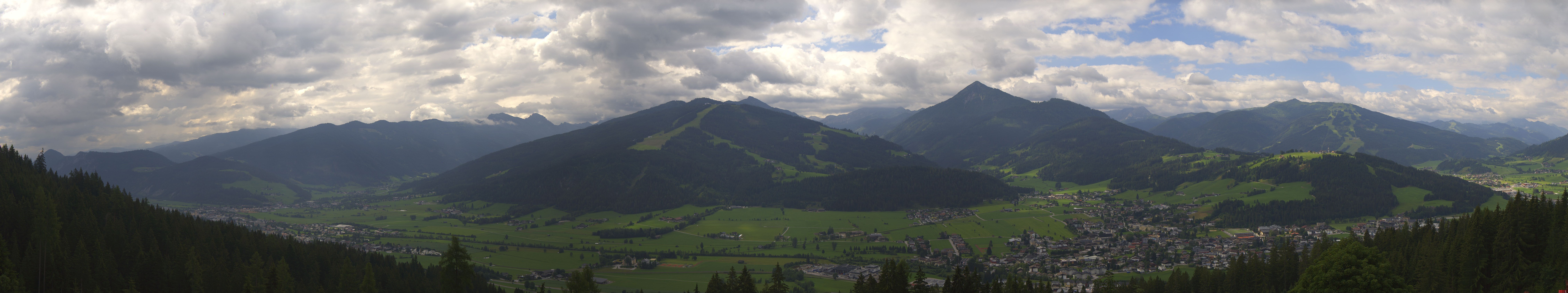 Archiv Foto Webcam Berggasthof Habersattgut: Panoramablick Altenmarkt