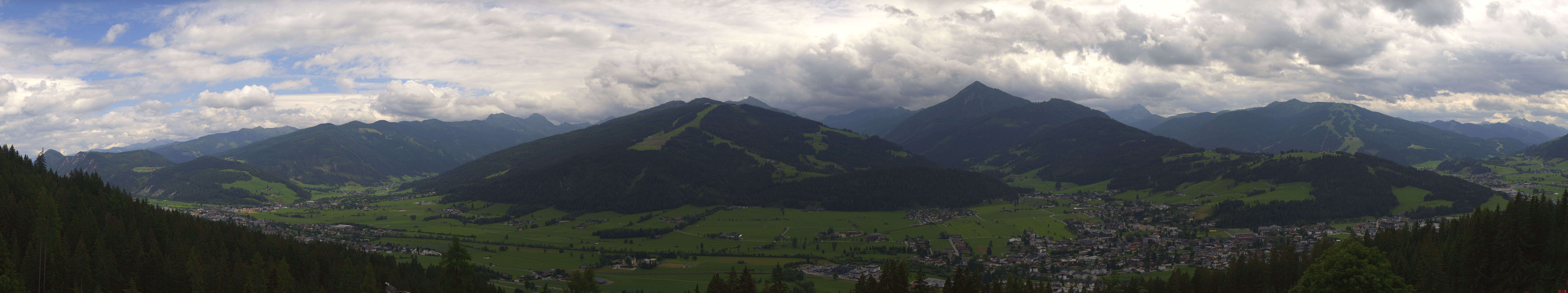 Archiv Foto Webcam Berggasthof Habersattgut: Panoramablick Altenmarkt