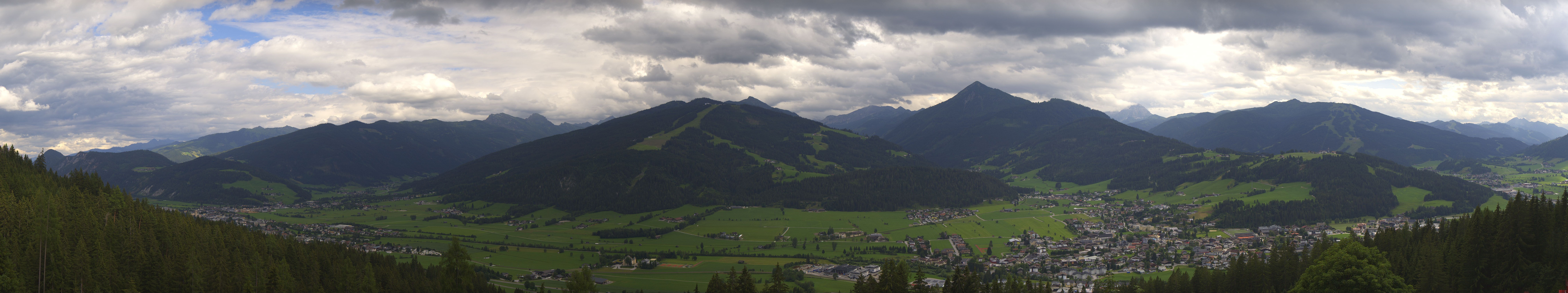 Archiv Foto Webcam Berggasthof Habersattgut: Panoramablick Altenmarkt