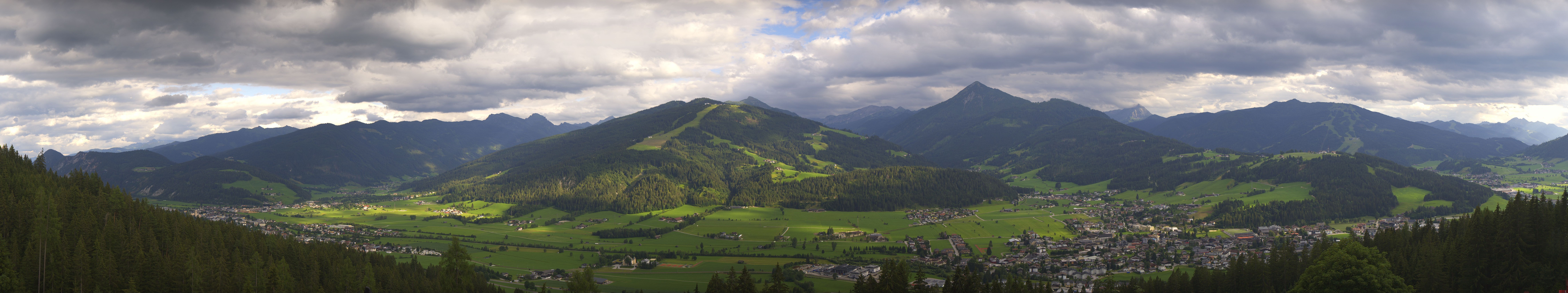 Archived image Webcam Enjoy the view from the 'Berggasthof Habersattgut' into the Enns valley