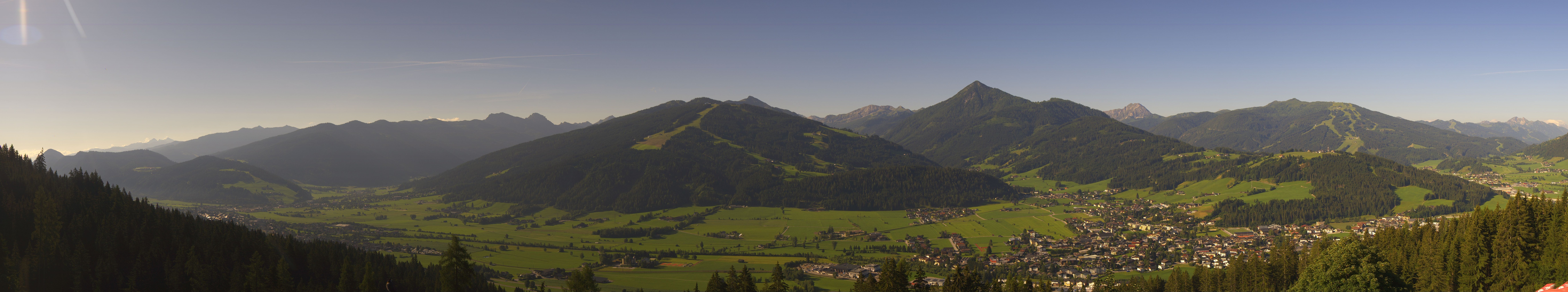 Archiv Foto Webcam Berggasthof Habersattgut: Panoramablick Altenmarkt