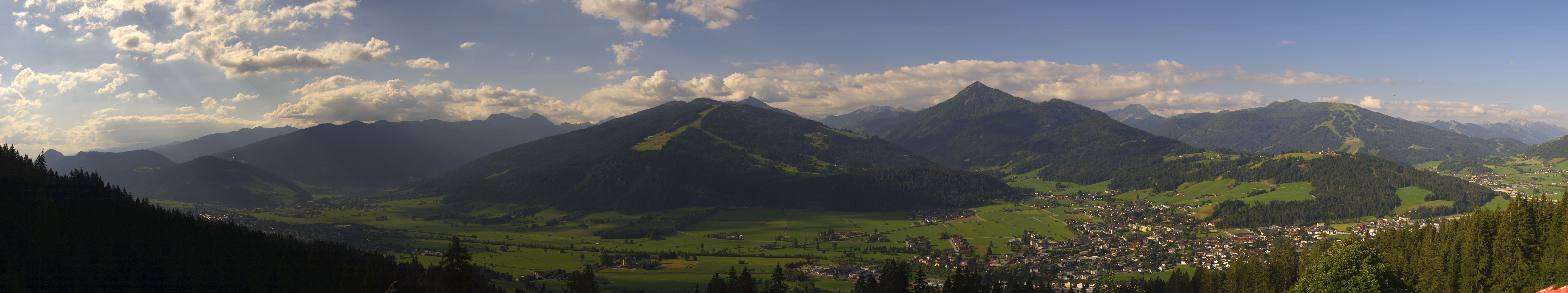 Archiv Foto Webcam Berggasthof Habersattgut: Panoramablick Altenmarkt
