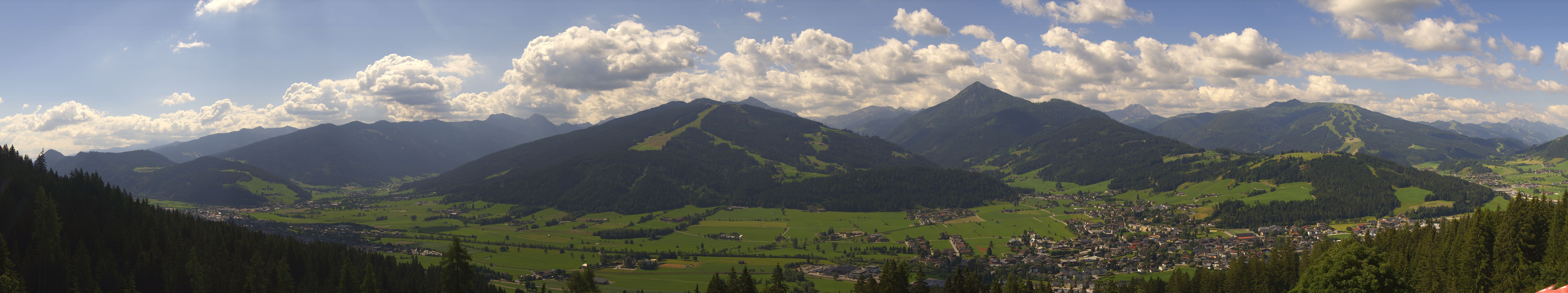 Archiv Foto Webcam Berggasthof Habersattgut: Panoramablick Altenmarkt
