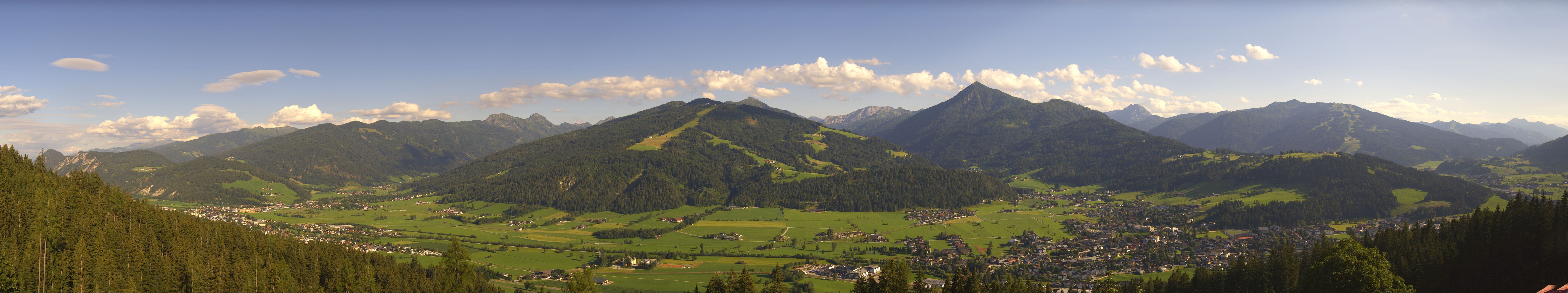 Archived image Webcam Enjoy the view from the 'Berggasthof Habersattgut' into the Enns valley