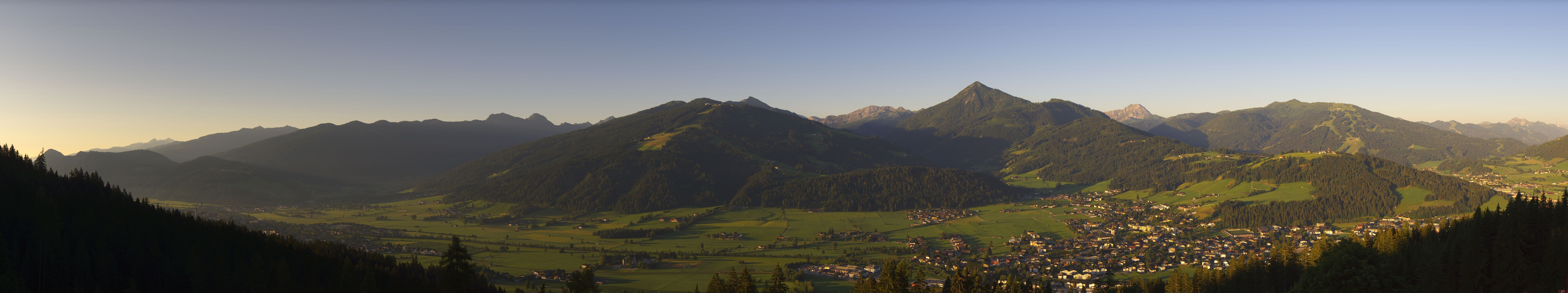 Archiv Foto Webcam Berggasthof Habersattgut: Panoramablick Altenmarkt