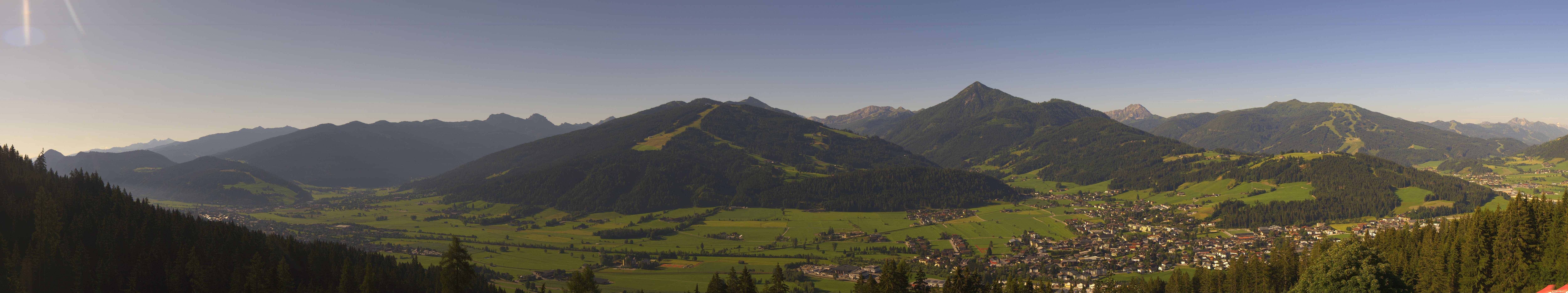 Archiv Foto Webcam Berggasthof Habersattgut: Panoramablick Altenmarkt