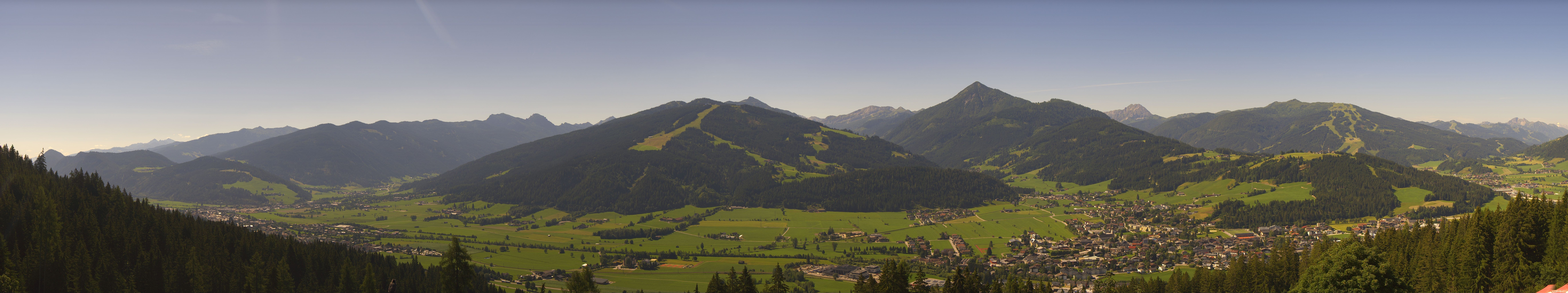 Archiv Foto Webcam Berggasthof Habersattgut: Panoramablick Altenmarkt