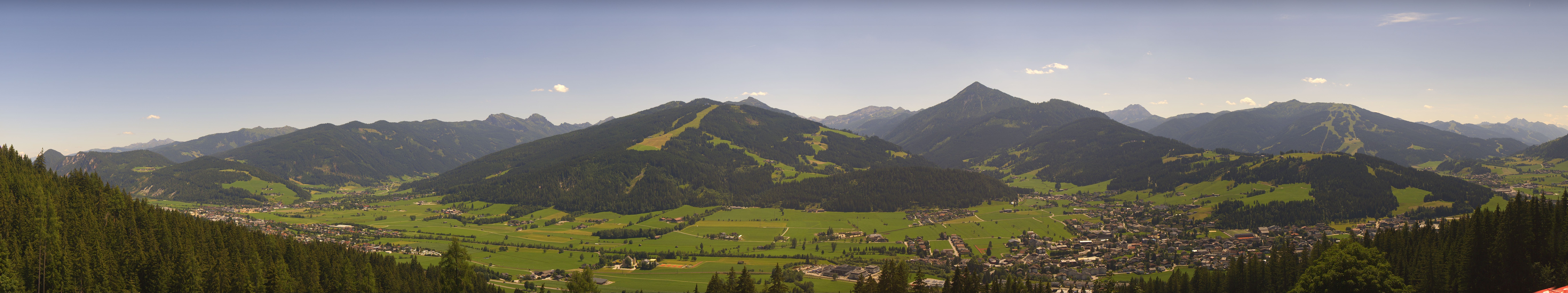 Archived image Webcam Enjoy the view from the 'Berggasthof Habersattgut' into the Enns valley