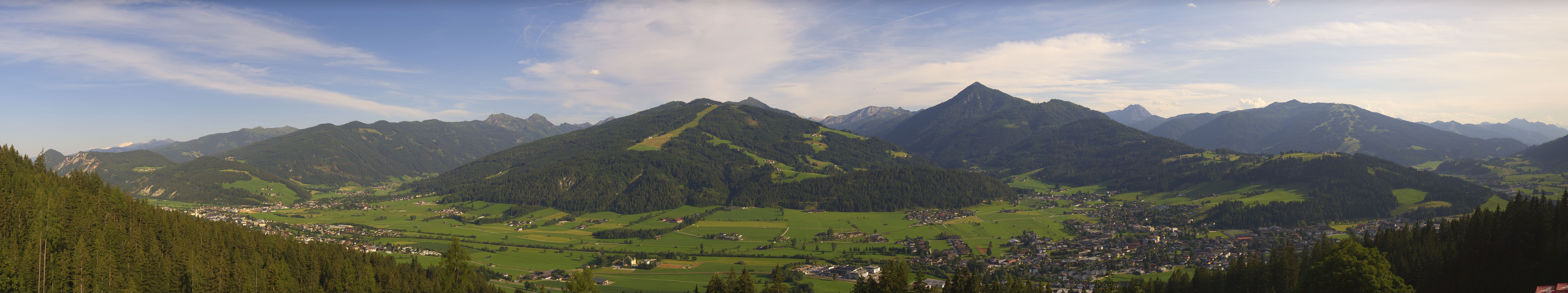 Archived image Webcam Enjoy the view from the 'Berggasthof Habersattgut' into the Enns valley