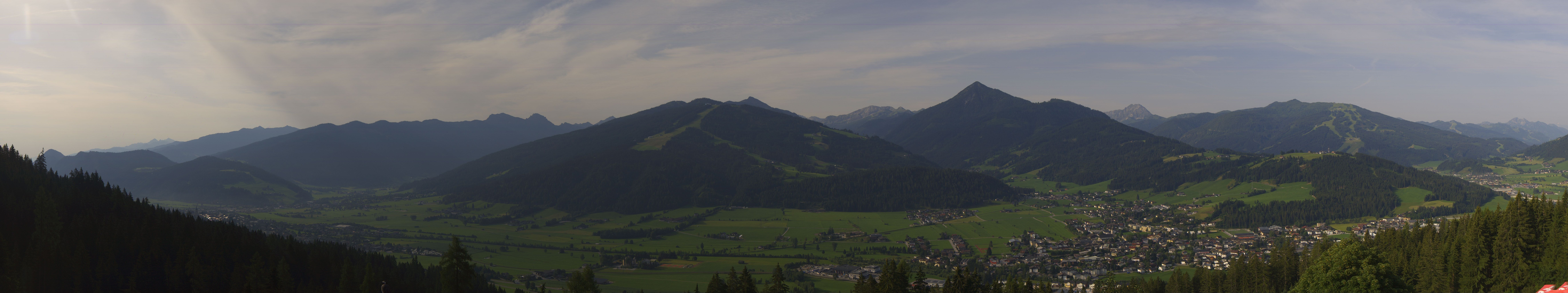 Archived image Webcam Enjoy the view from the 'Berggasthof Habersattgut' into the Enns valley