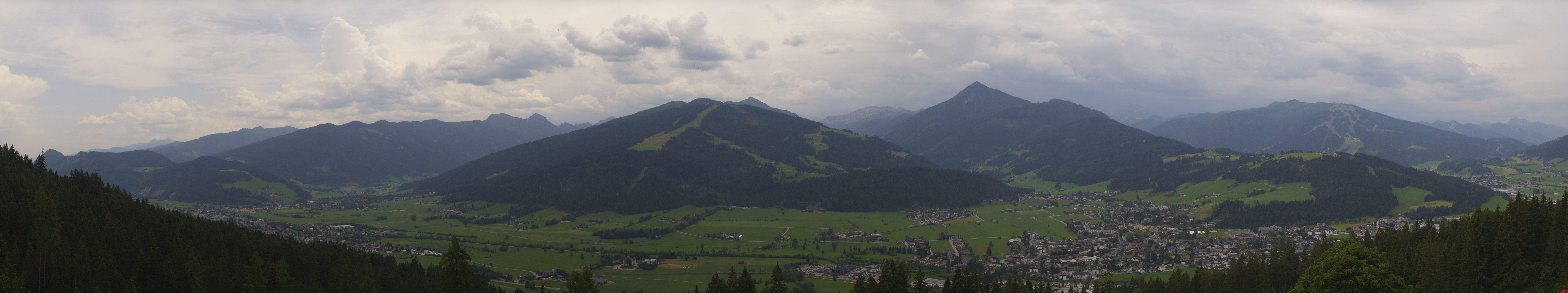 Archived image Webcam Enjoy the view from the 'Berggasthof Habersattgut' into the Enns valley