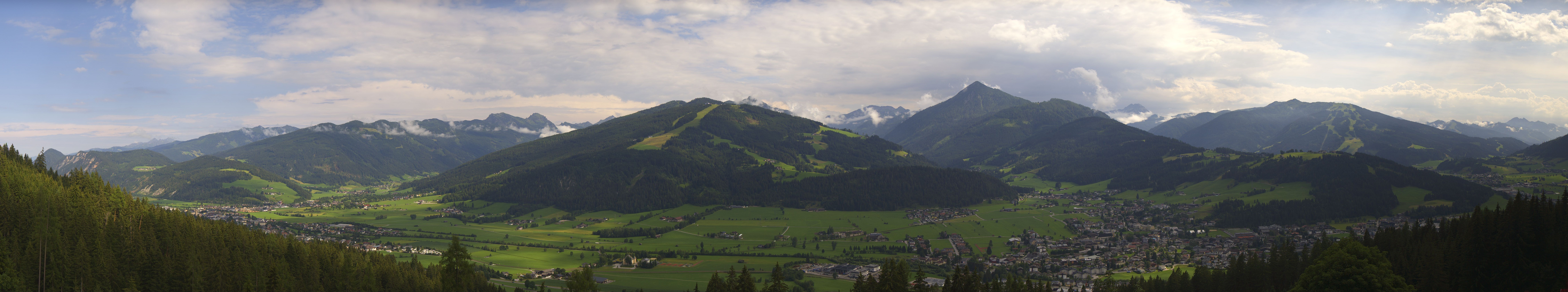 Archived image Webcam Enjoy the view from the 'Berggasthof Habersattgut' into the Enns valley