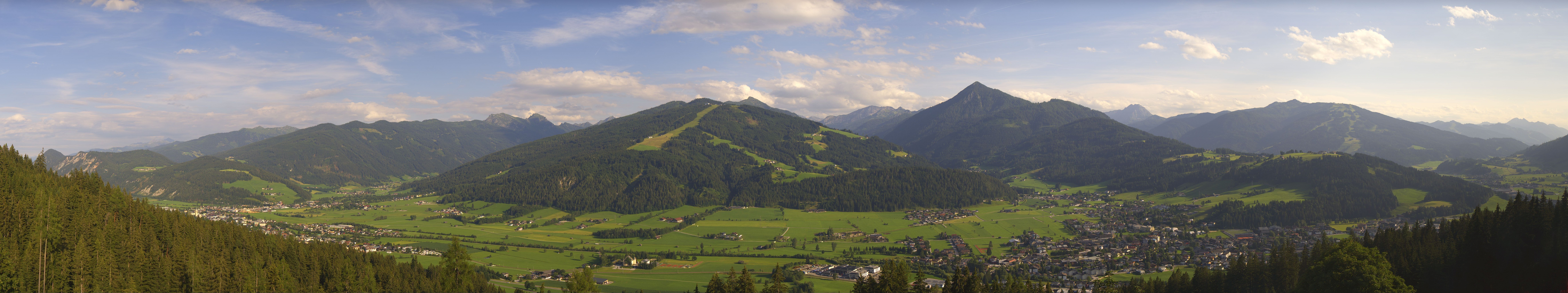 Archived image Webcam Enjoy the view from the 'Berggasthof Habersattgut' into the Enns valley