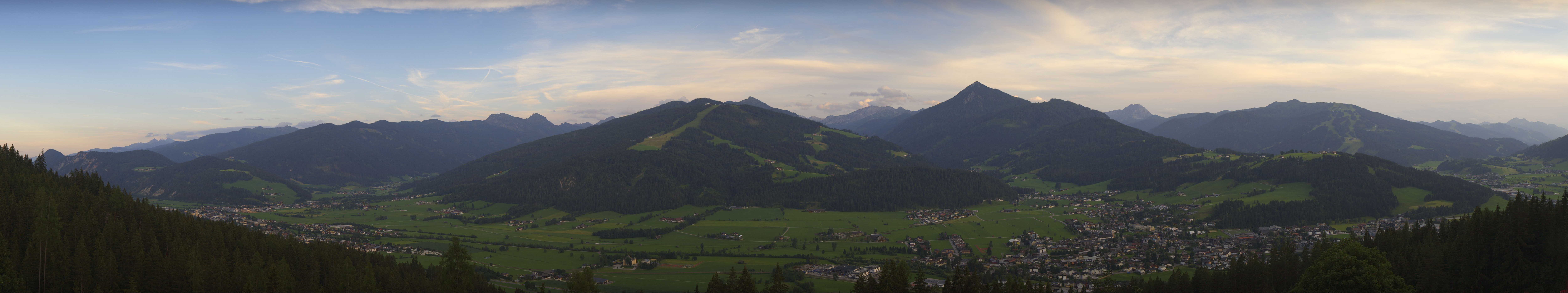 Archived image Webcam Enjoy the view from the 'Berggasthof Habersattgut' into the Enns valley